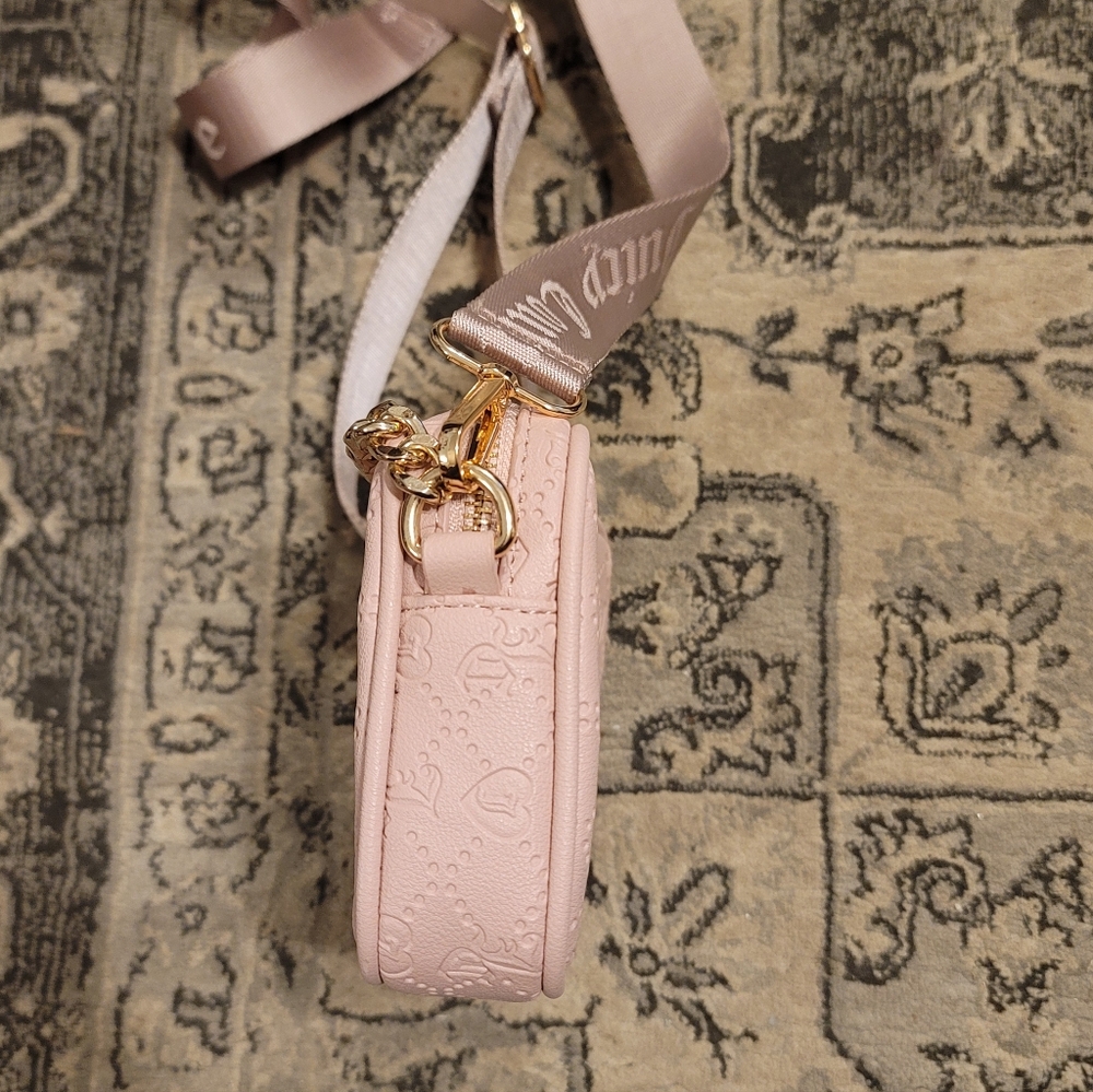 Juicy Couture Pink Dusty Blush Slim Camera Bag - Picture 5 of 7